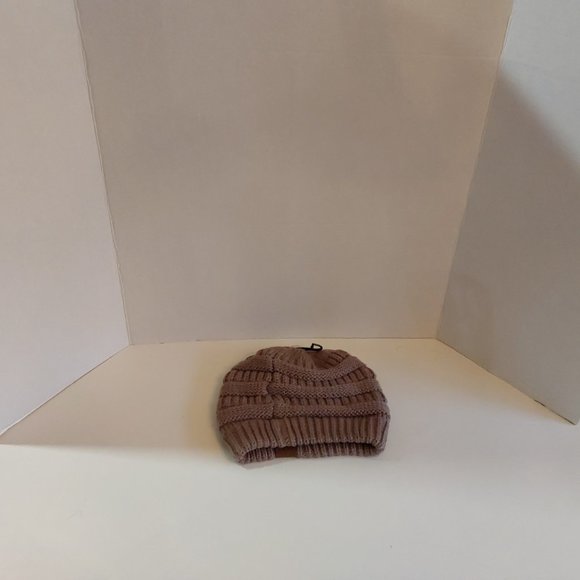 CC Beenie Taupe Size One Size Fits All - Picture 7 of 8